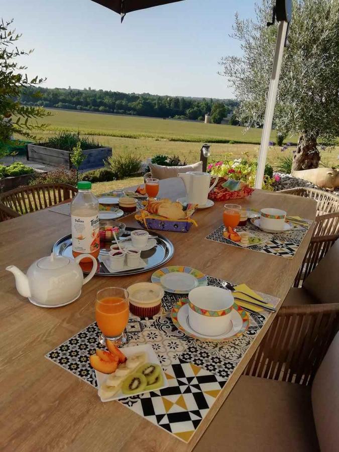 Au Grain D'Orge Villa Echire Bagian luar foto