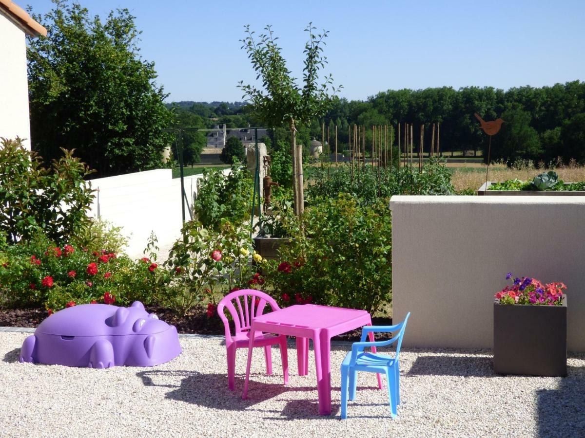Au Grain D'Orge Villa Echire Bagian luar foto